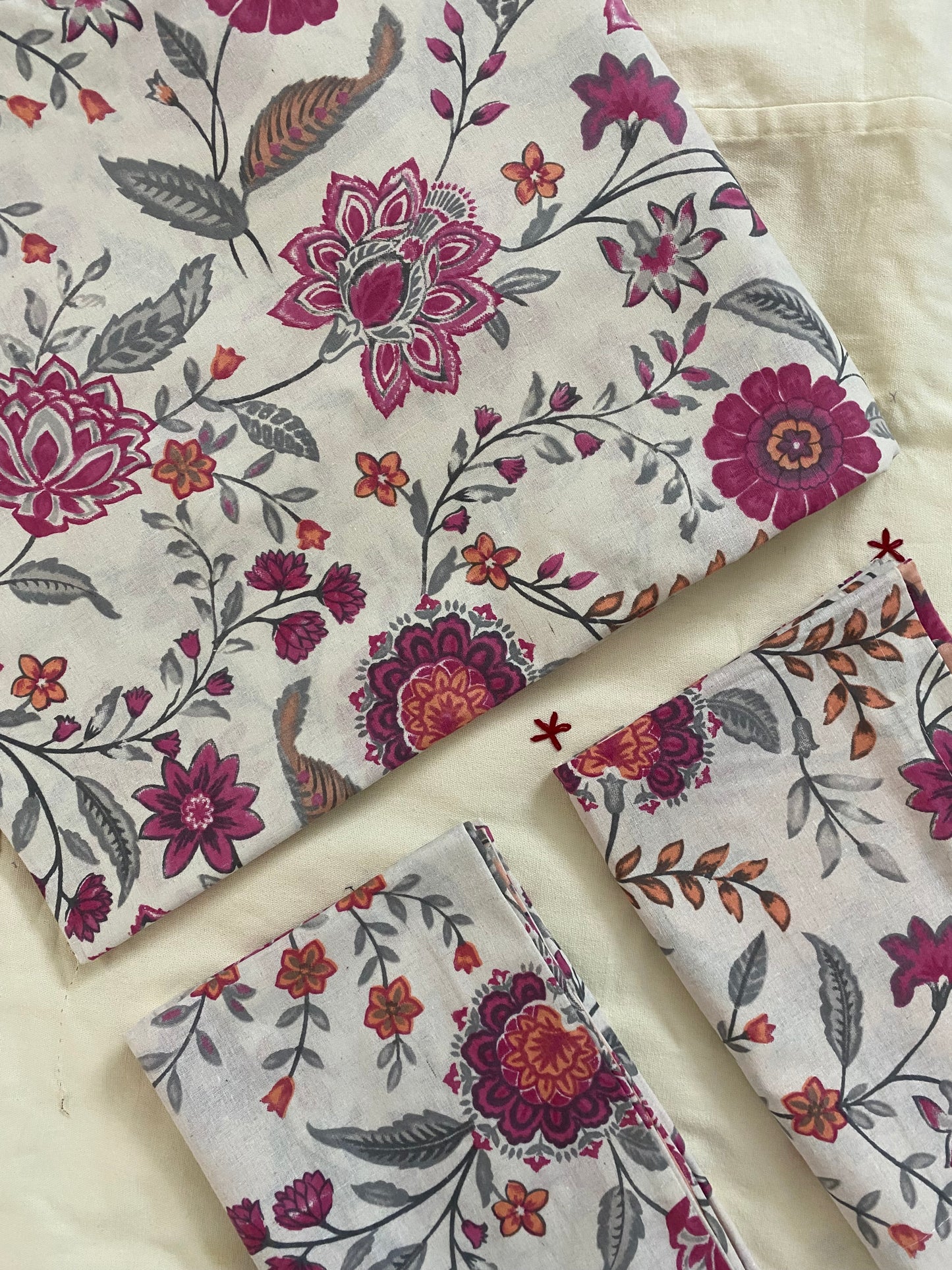 Printed cotton bedsheet - Queen