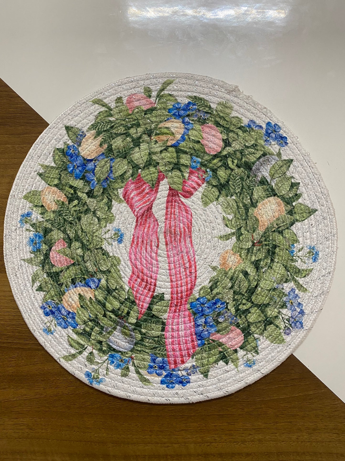 Easter centre table coaster