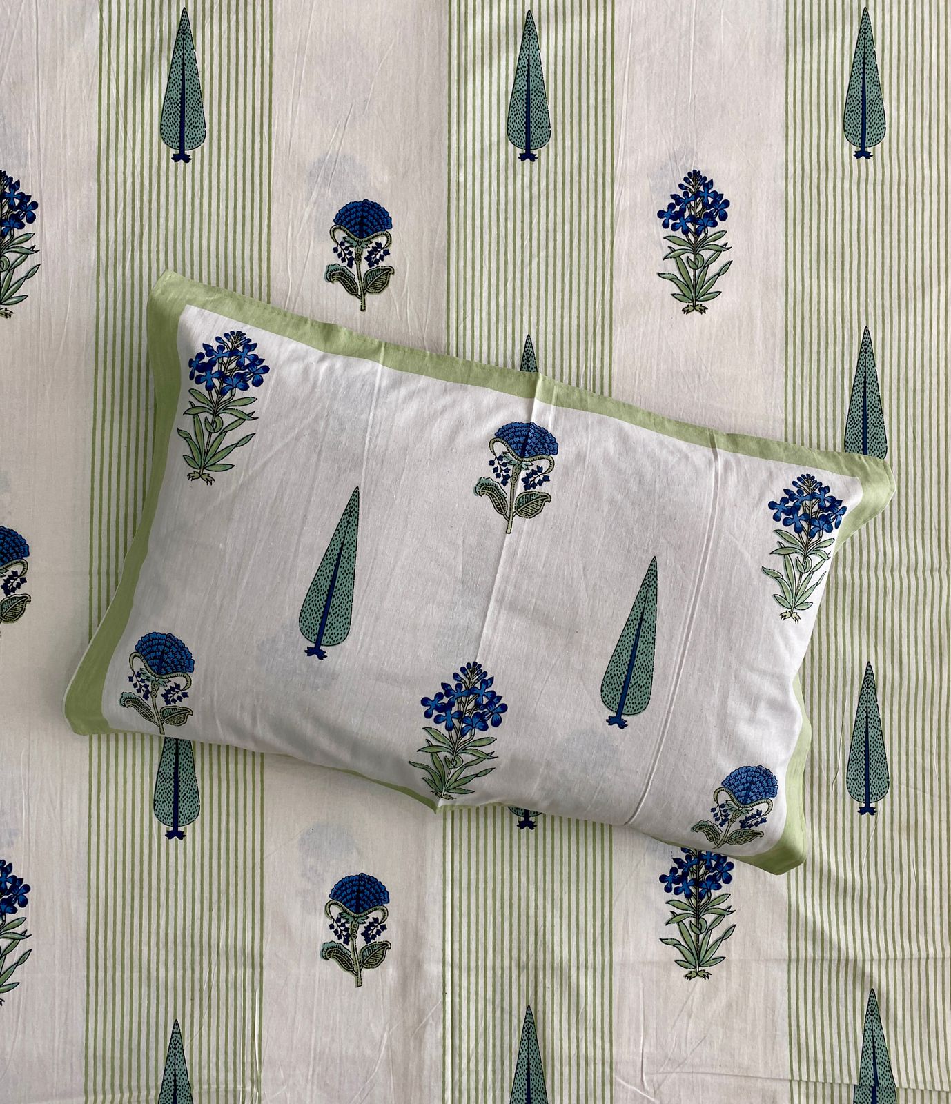 Cotton Jaipuri bedsheet - King