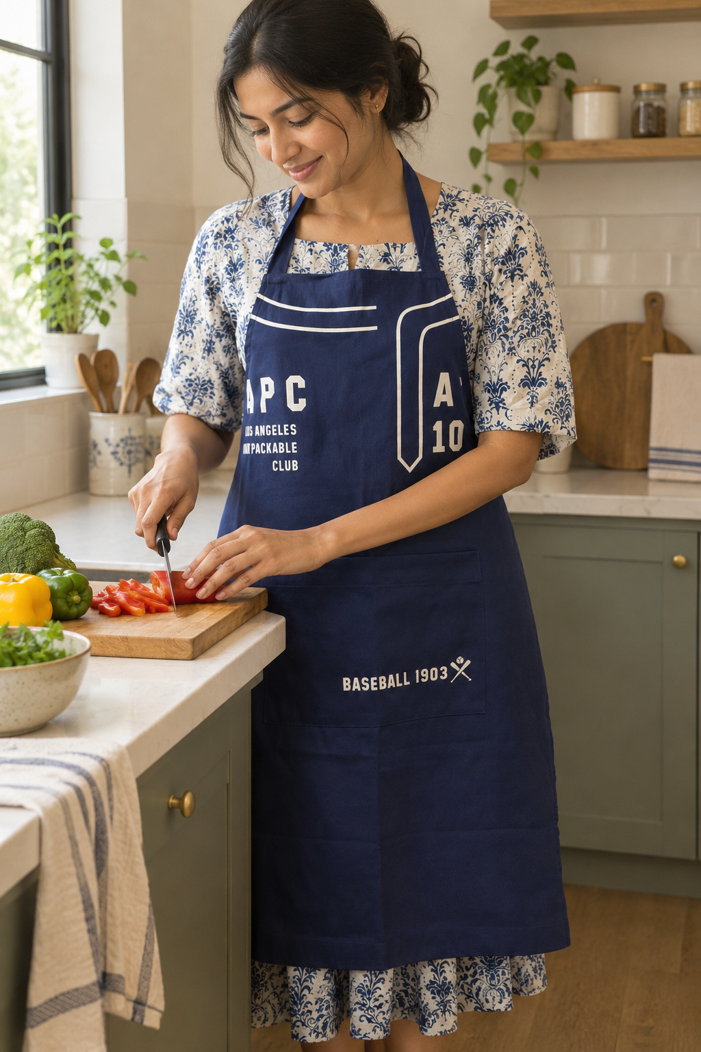 Printed Apron