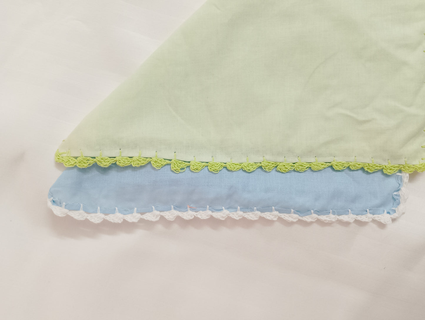 Hanky with crochet border