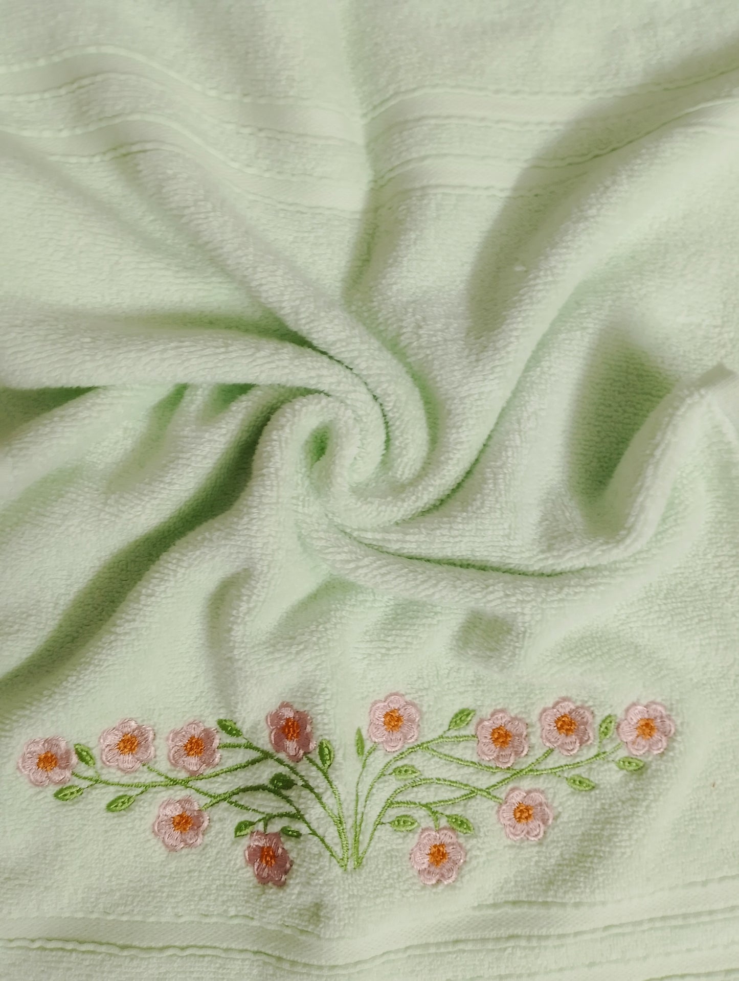 Embroidered Face Towel