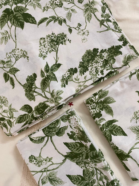 Printed cotton bedsheet -King