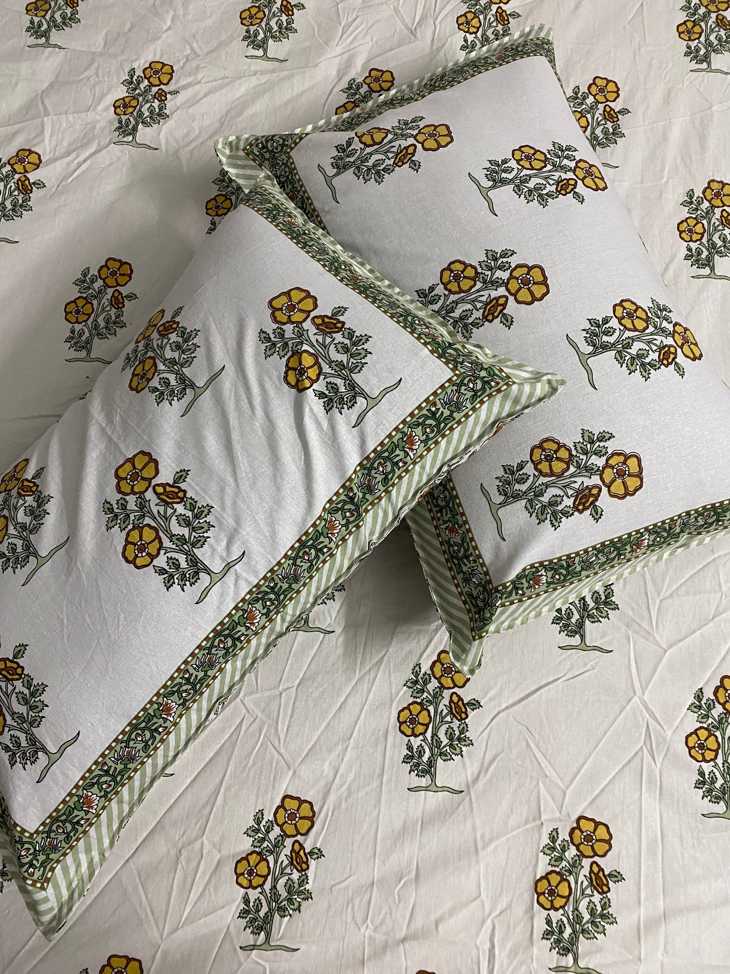 Fitted printed bedsheet - Queen