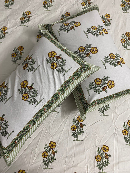 Fitted printed bedsheet - Queen