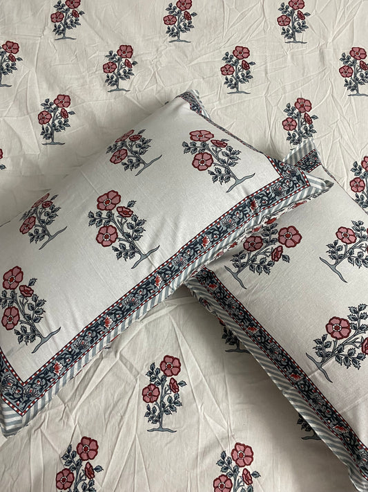 Fitted printed bedsheet - Queen