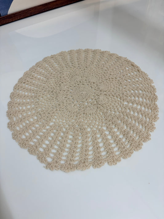 Crochet coaster 12 inch