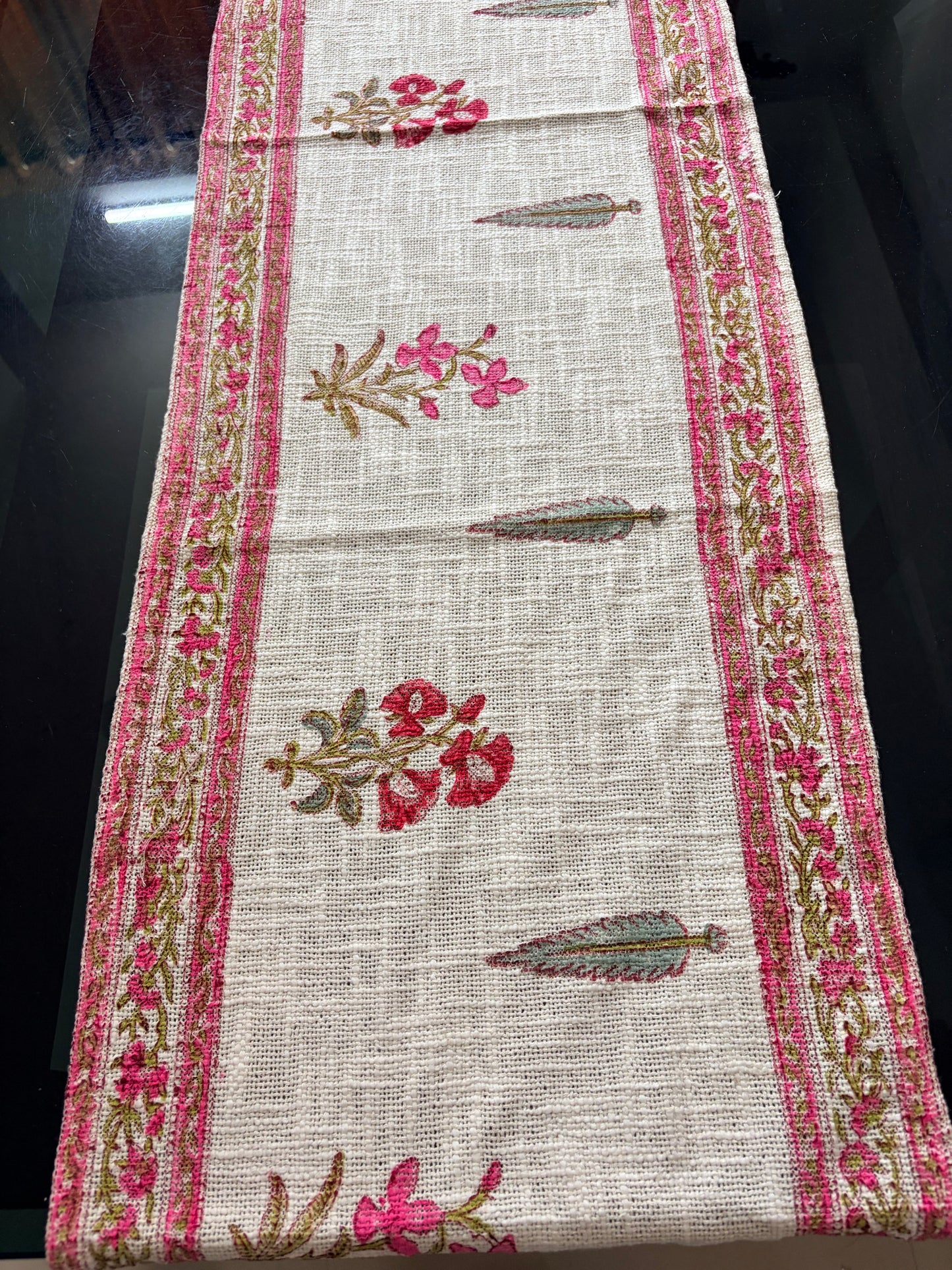 Jute table runner - 70 inches
