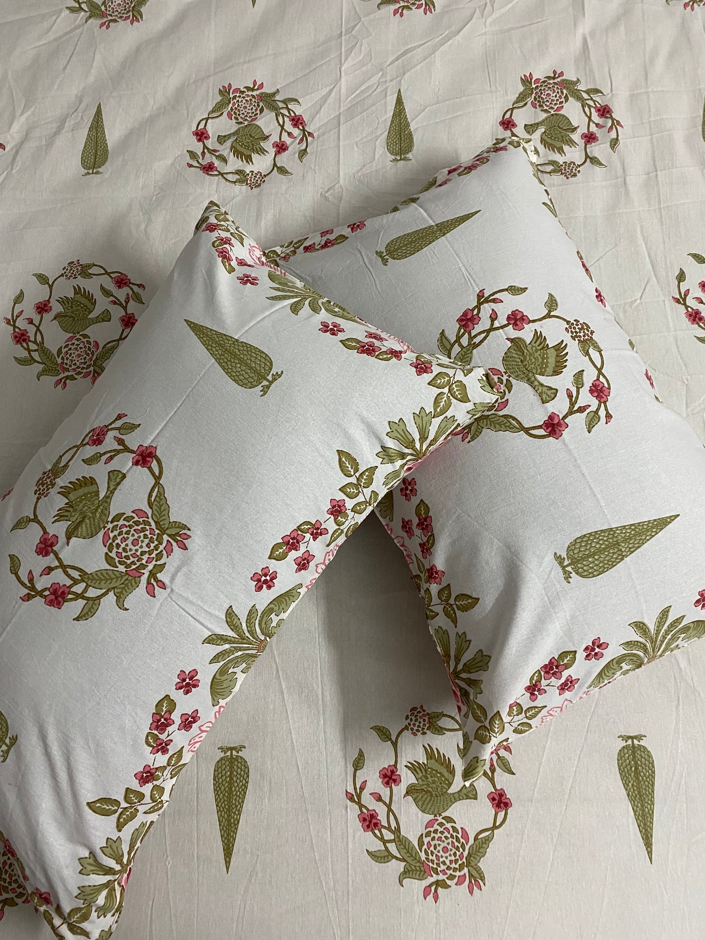 Printed fitted bedsheet - King