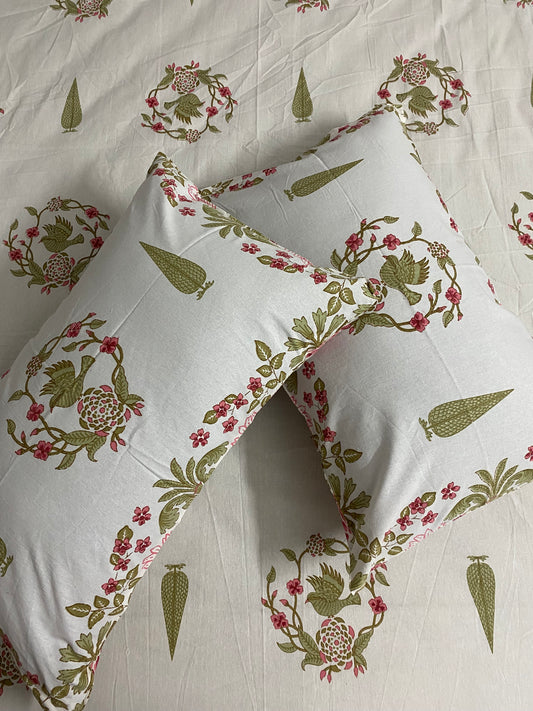 Printed fitted bedsheet - King