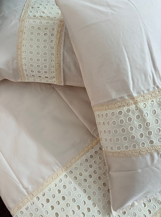 Hacoba patch king size bedsheet