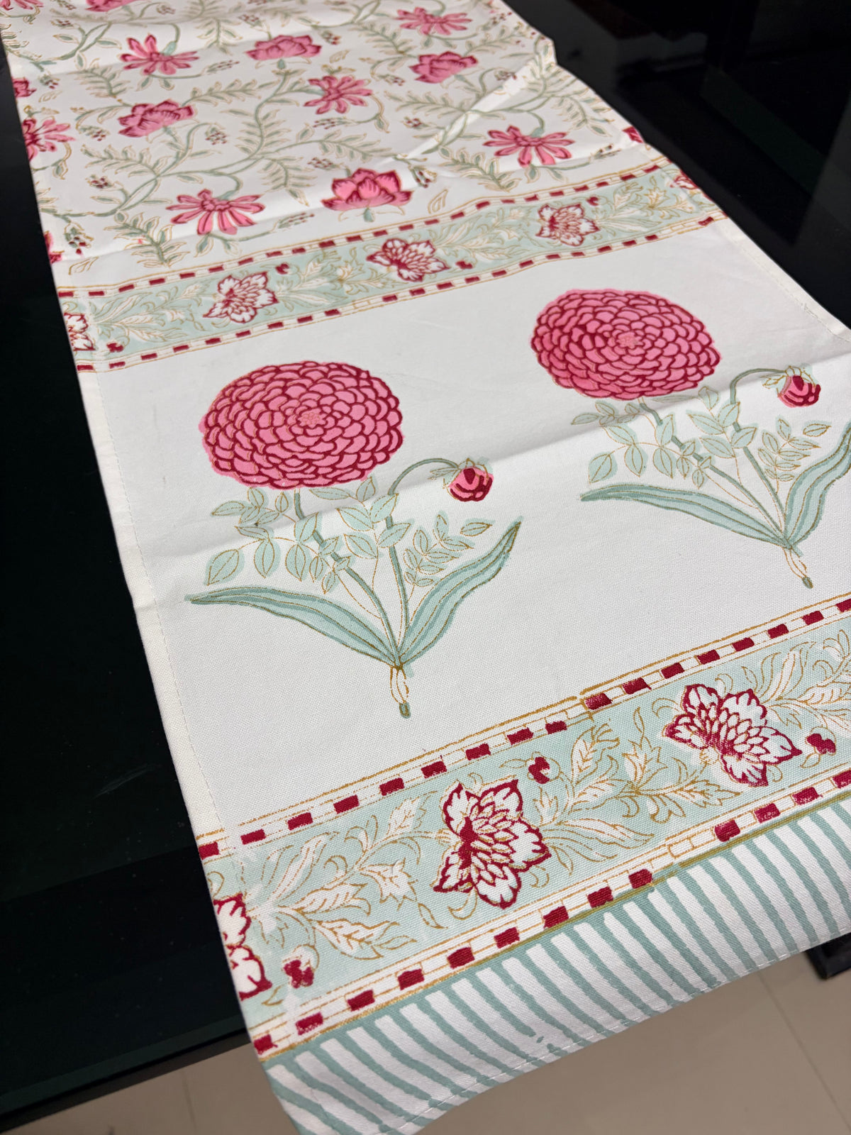 Handblock Runner 72 inches