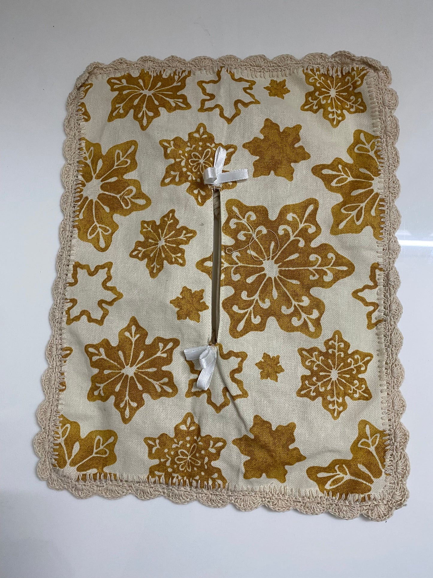 Printed tissue box cover