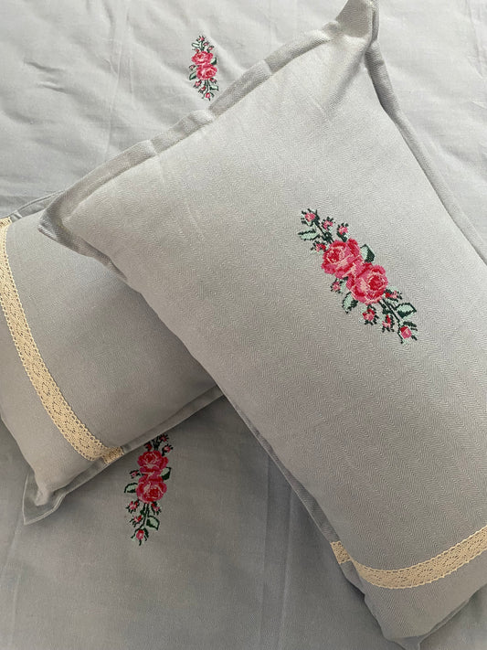 Cross stitch embroidery- King