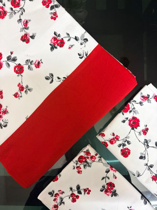 Border bedsheet - King