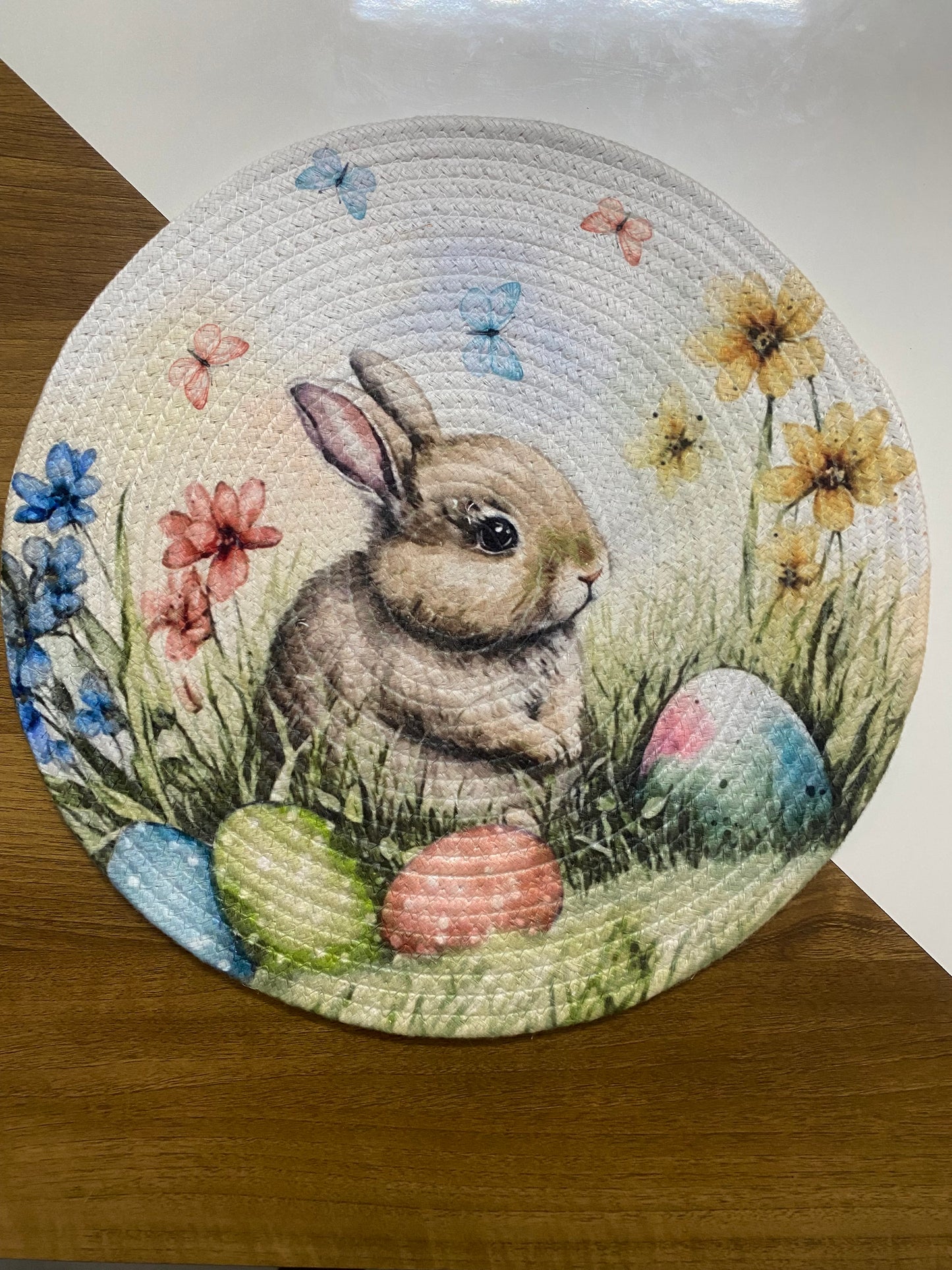 Easter centre table coaster