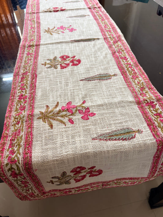 Jute table runner - 70 inches