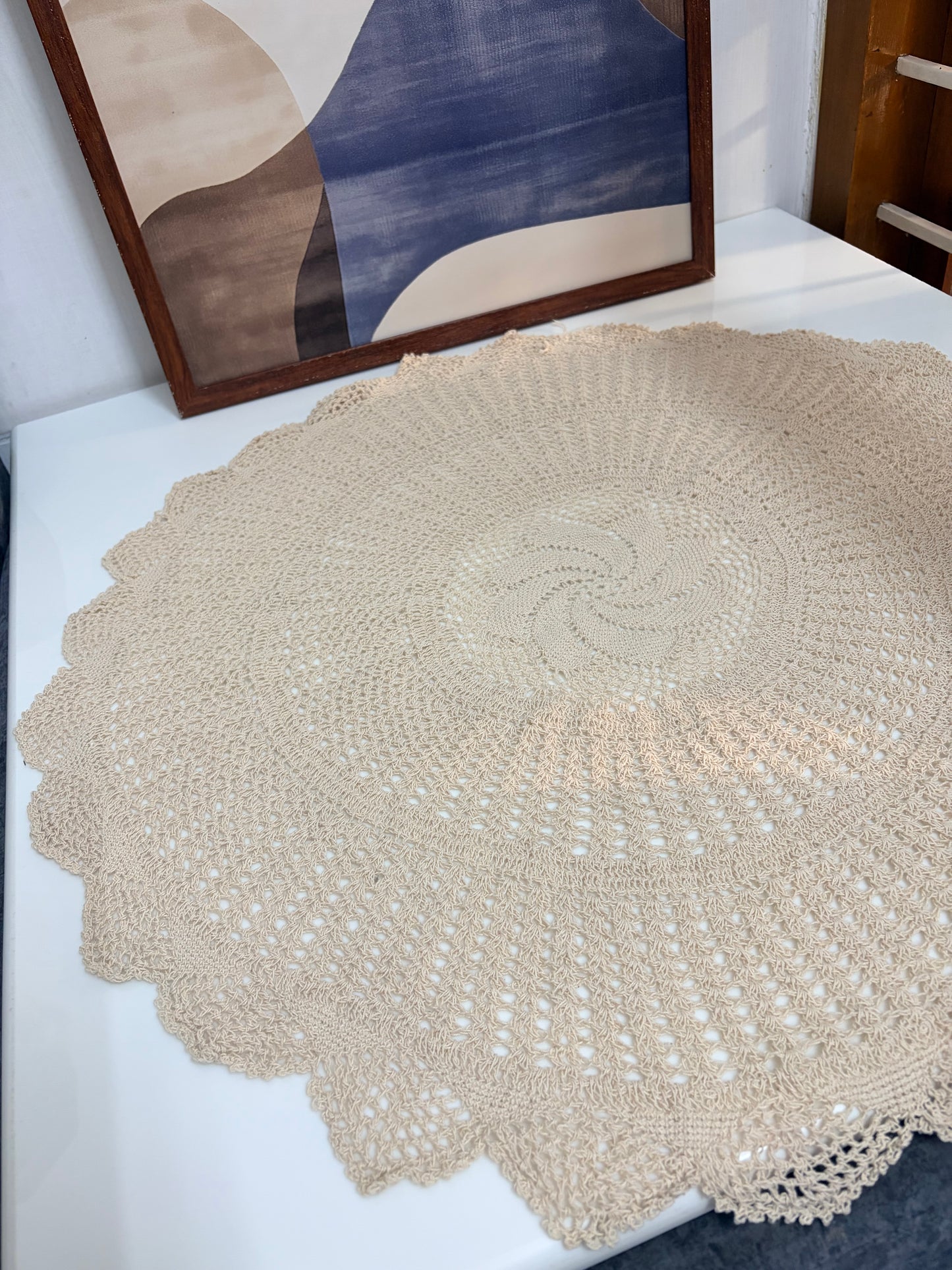 Crochet coaster 30 inch