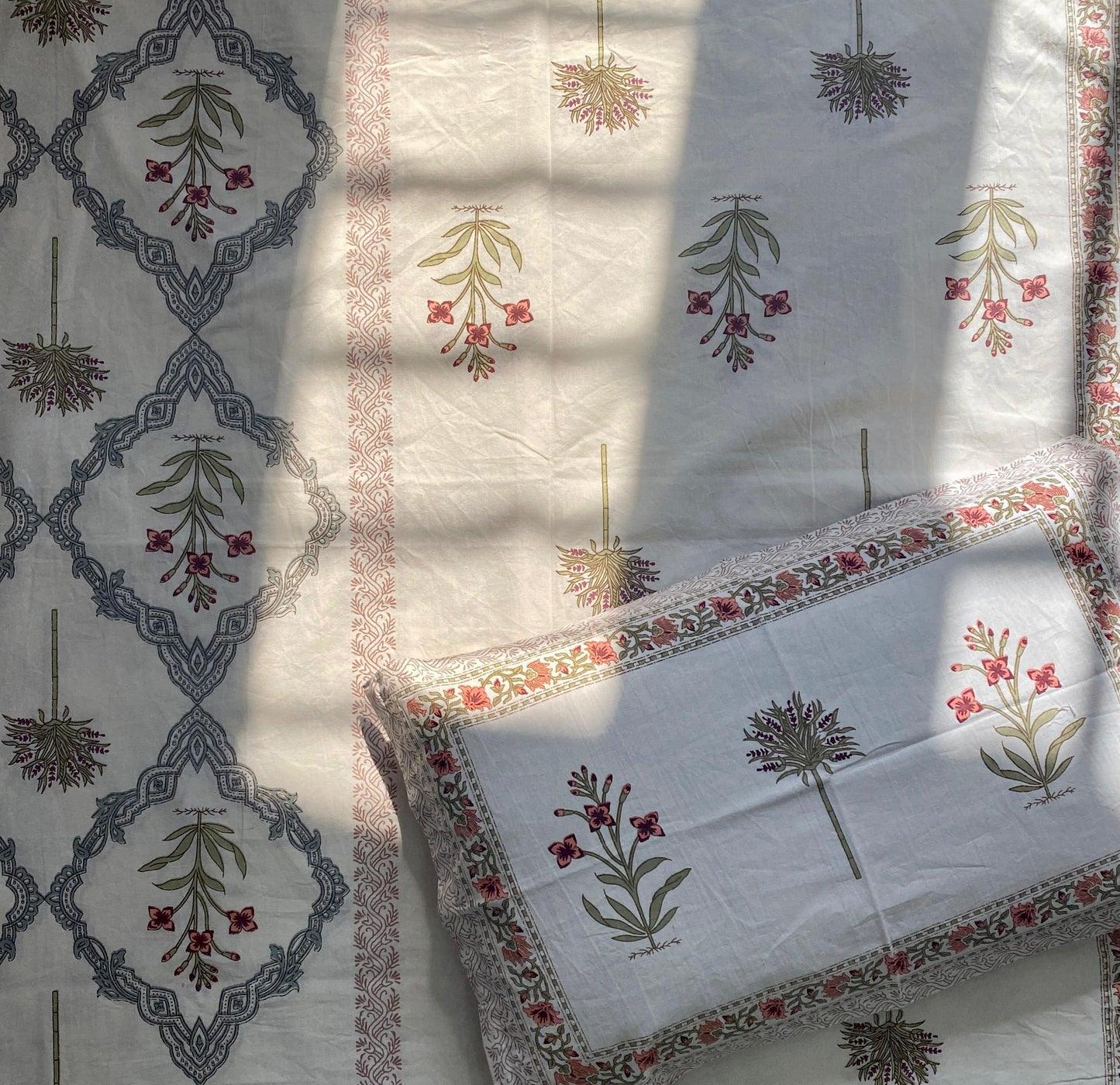 Cotton Jaipuri bedsheet - King