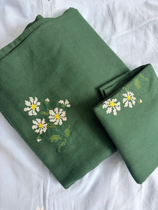Cross stitch embroidery- single