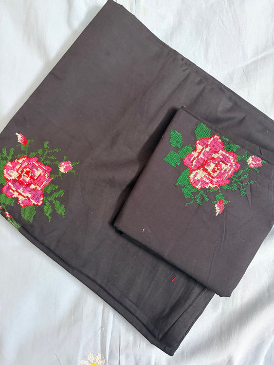 Cross stitch embroidery- Single