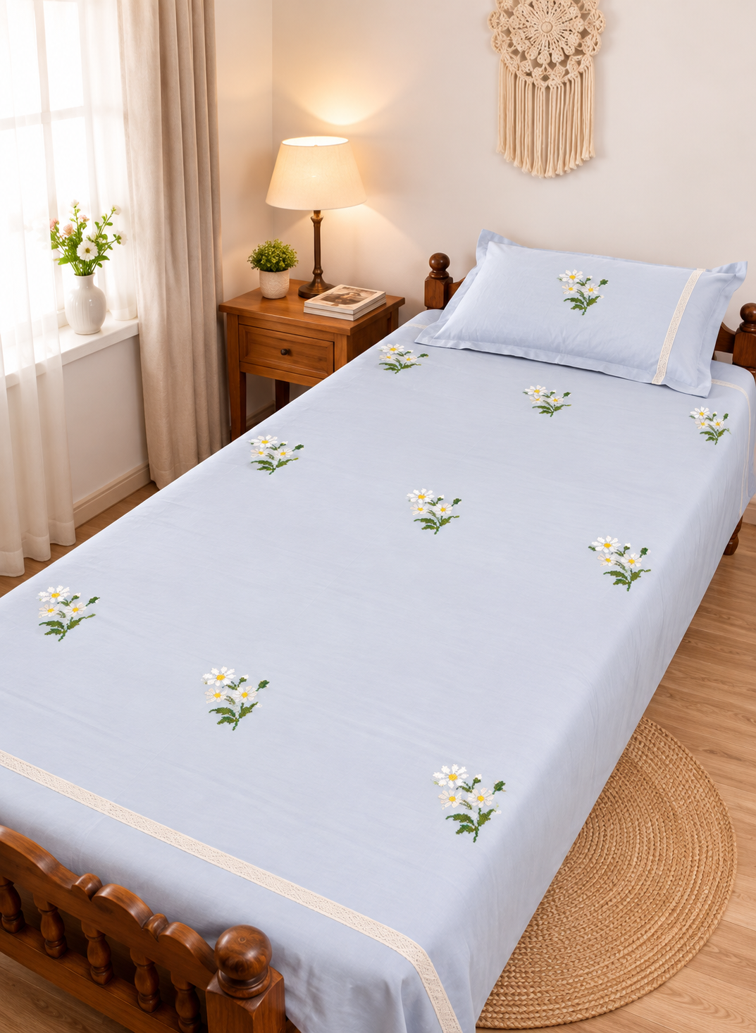 Cross stitch embroidery- single