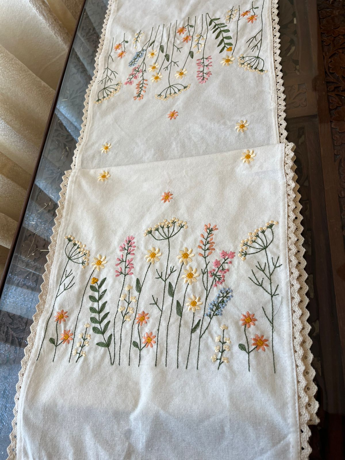 Meadow Blooms- Table runner