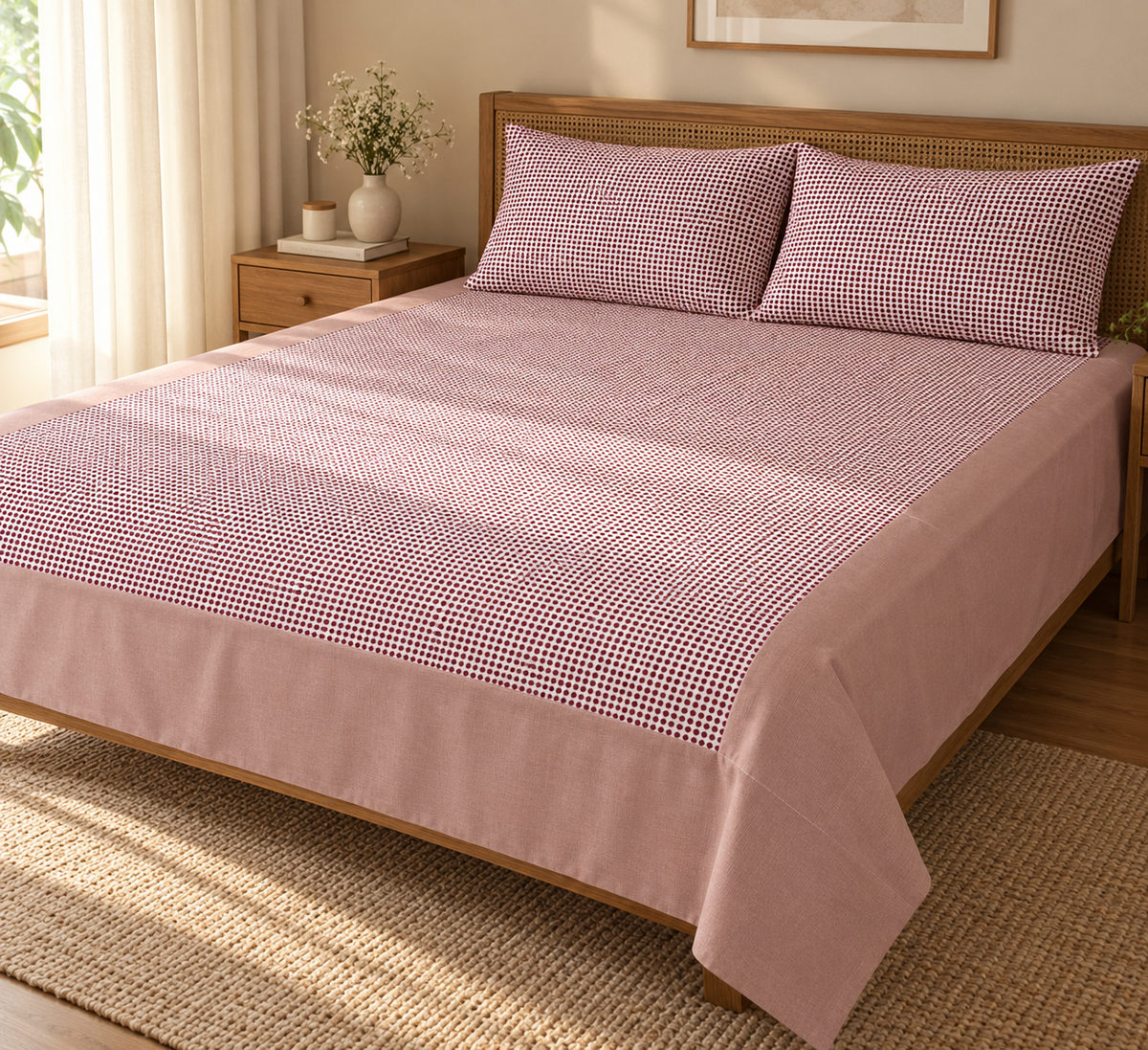 Border bedsheet -King