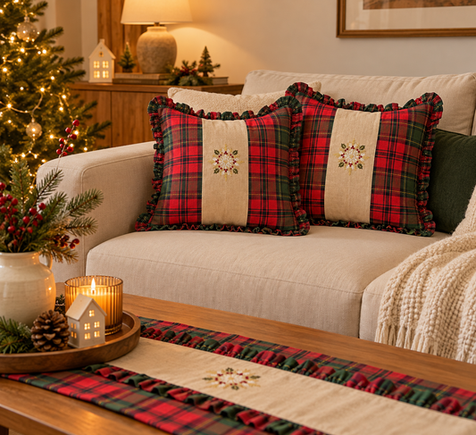 Merrywood cushion cover- 16x16 inches