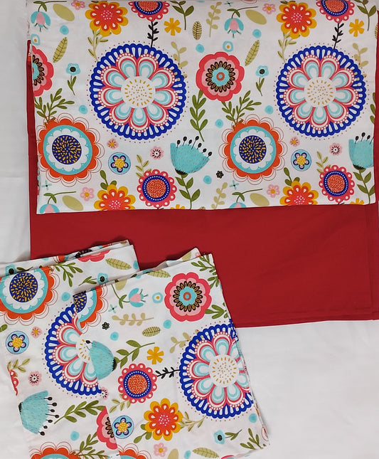 Florometry border bedsheet - King