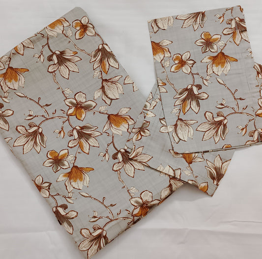 Black Eyed Susan Soft cotton bedsheet -King