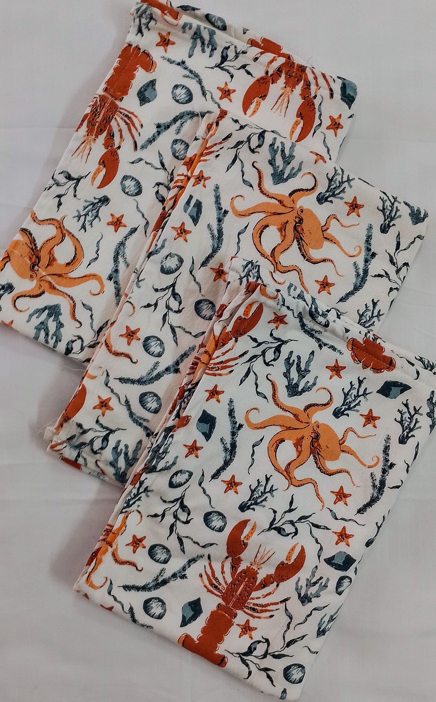 Printed terry towel
