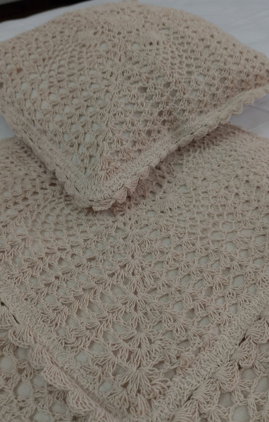 Crochet Cushion Cover