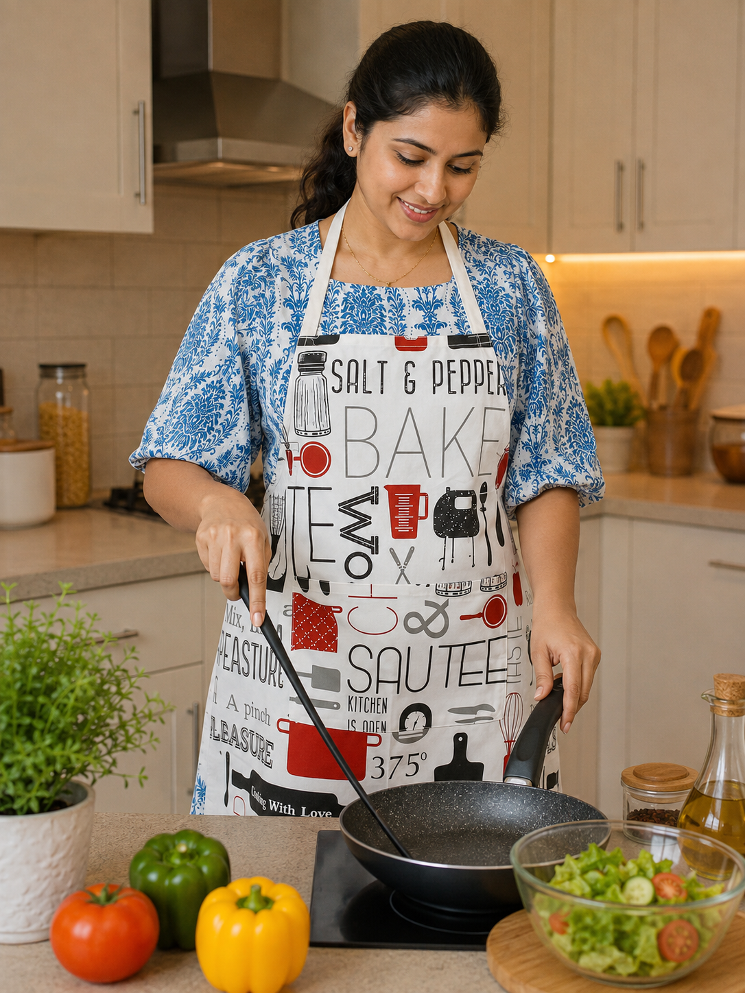 Printed Apron