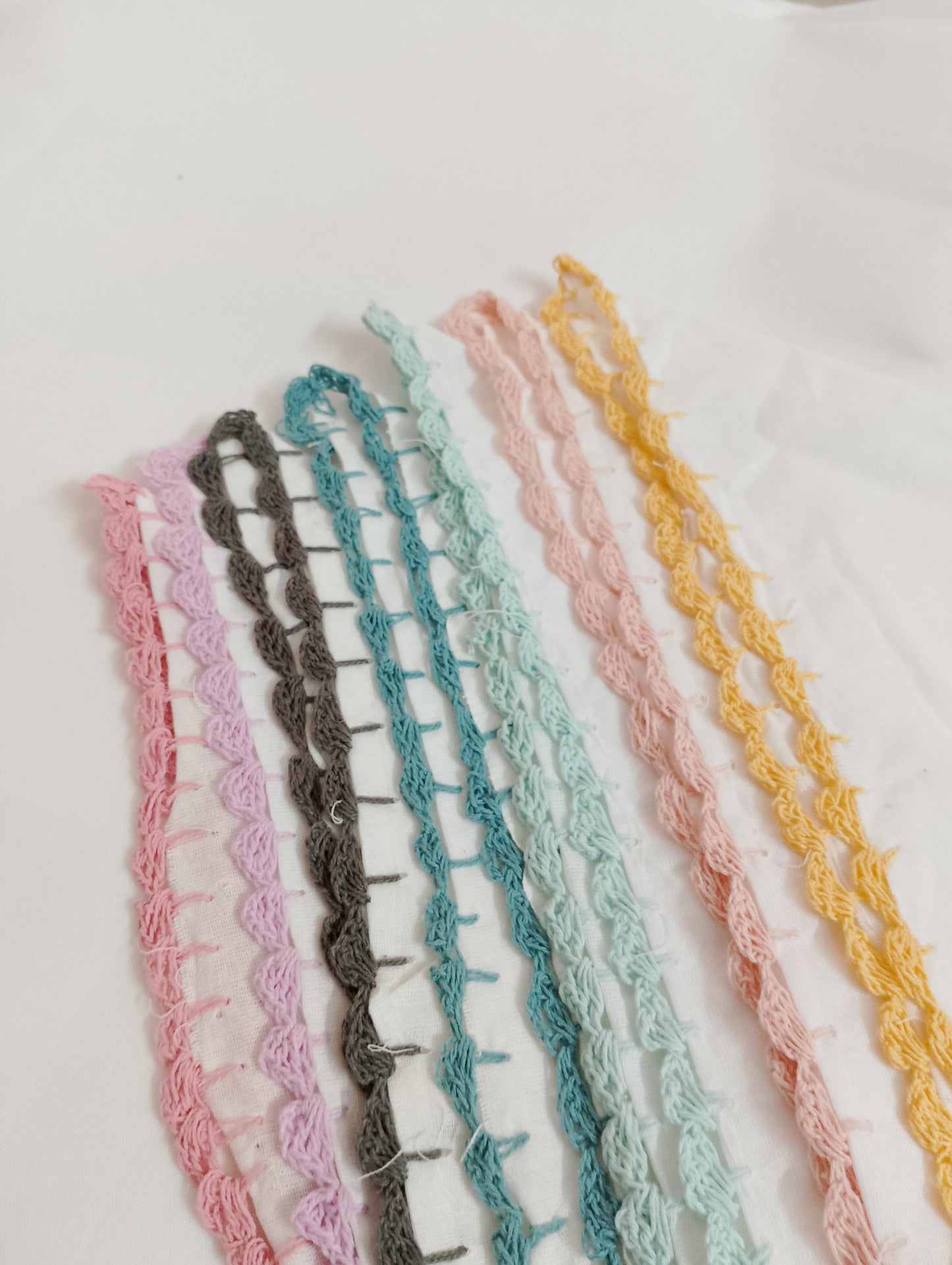 Hanky with crochet border