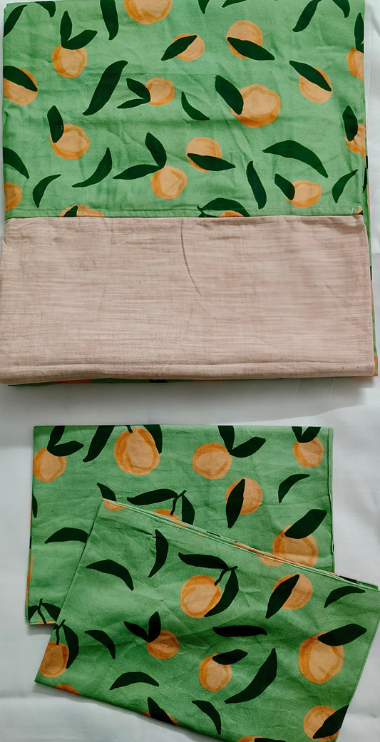 Border bedsheet -Queen