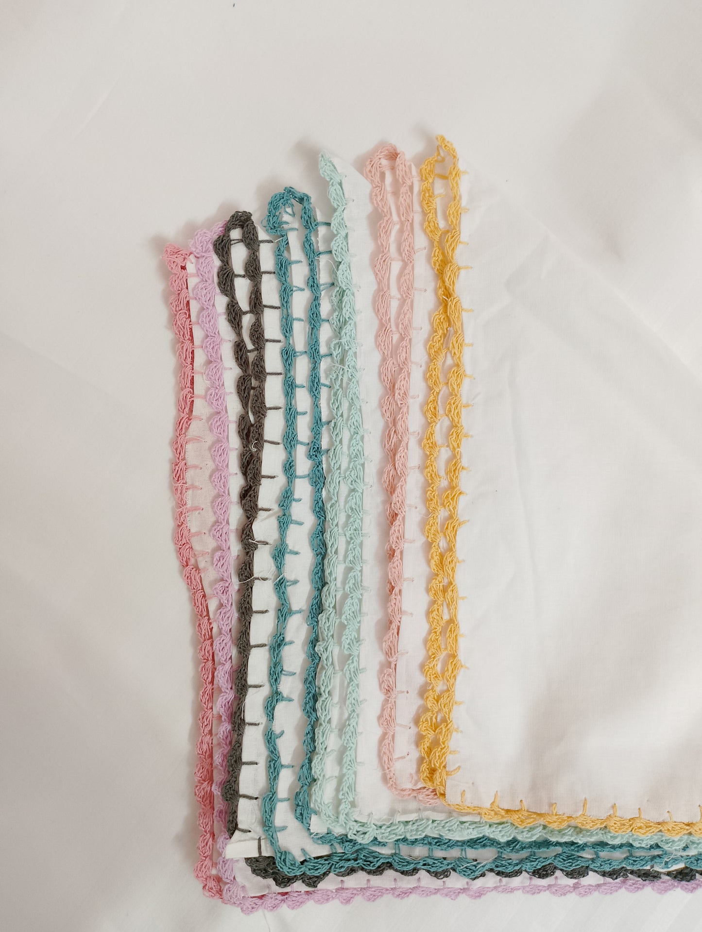 Hanky with crochet border