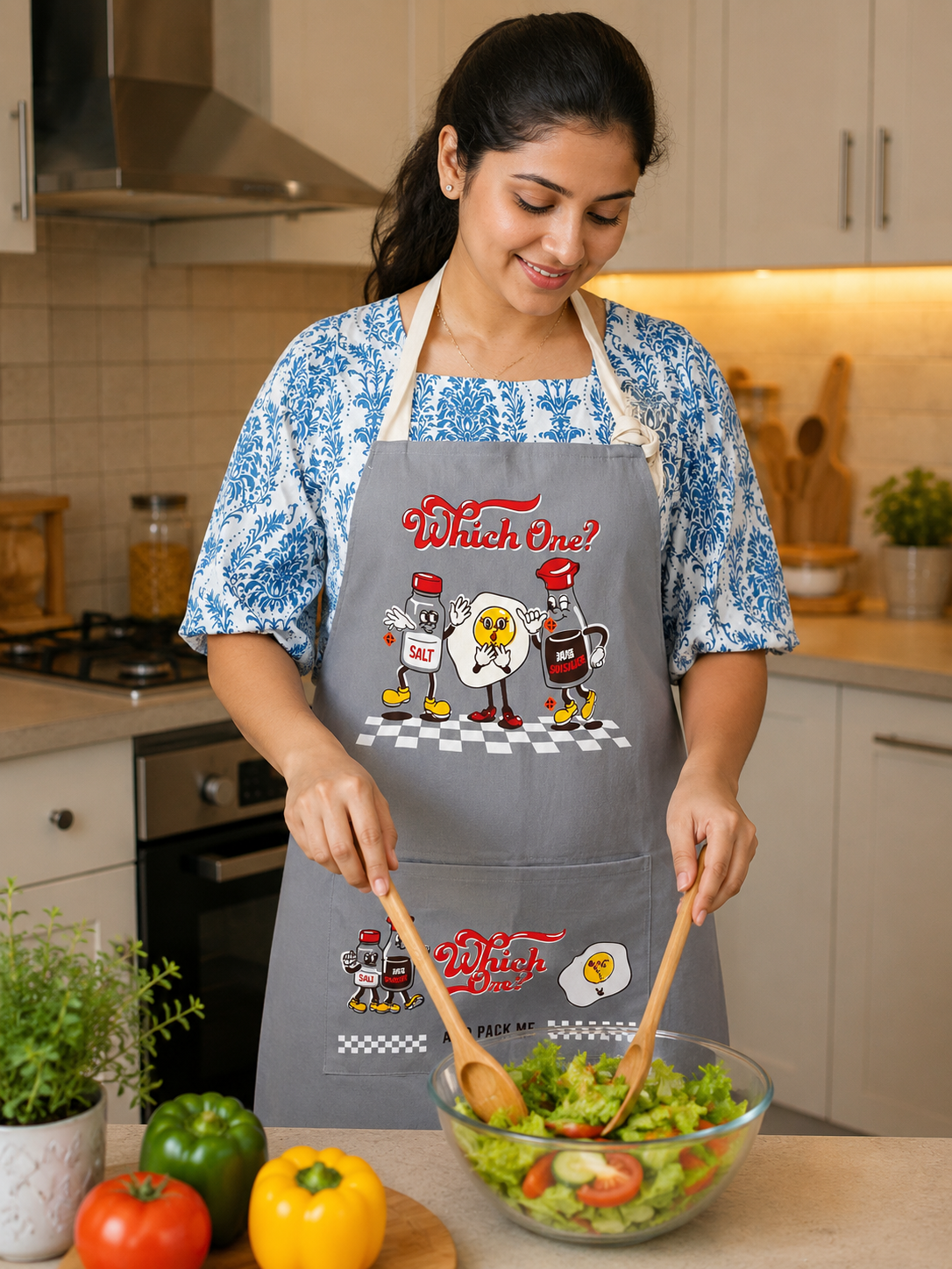 Printed Apron
